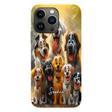 Just A Girl Who Loves Dogs - Personalized Dog Full Print Phone Case