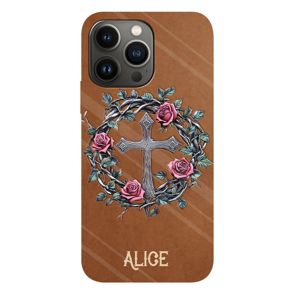 Croire - Coque de téléphone personnalisée avec impression chrétienne intégrale