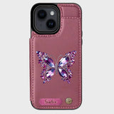 Beautiful Butterfly - Personalized Butterfly Wallet Phone Case
