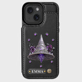 Beautiful Witch Hat - Personalized Witch Wallet Phone Case