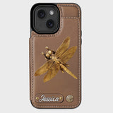Love Garden, Beautiful Dragonfly, Butterfly, Bee, Hummingbird,... - Personalized Gardening Wallet Phone Case