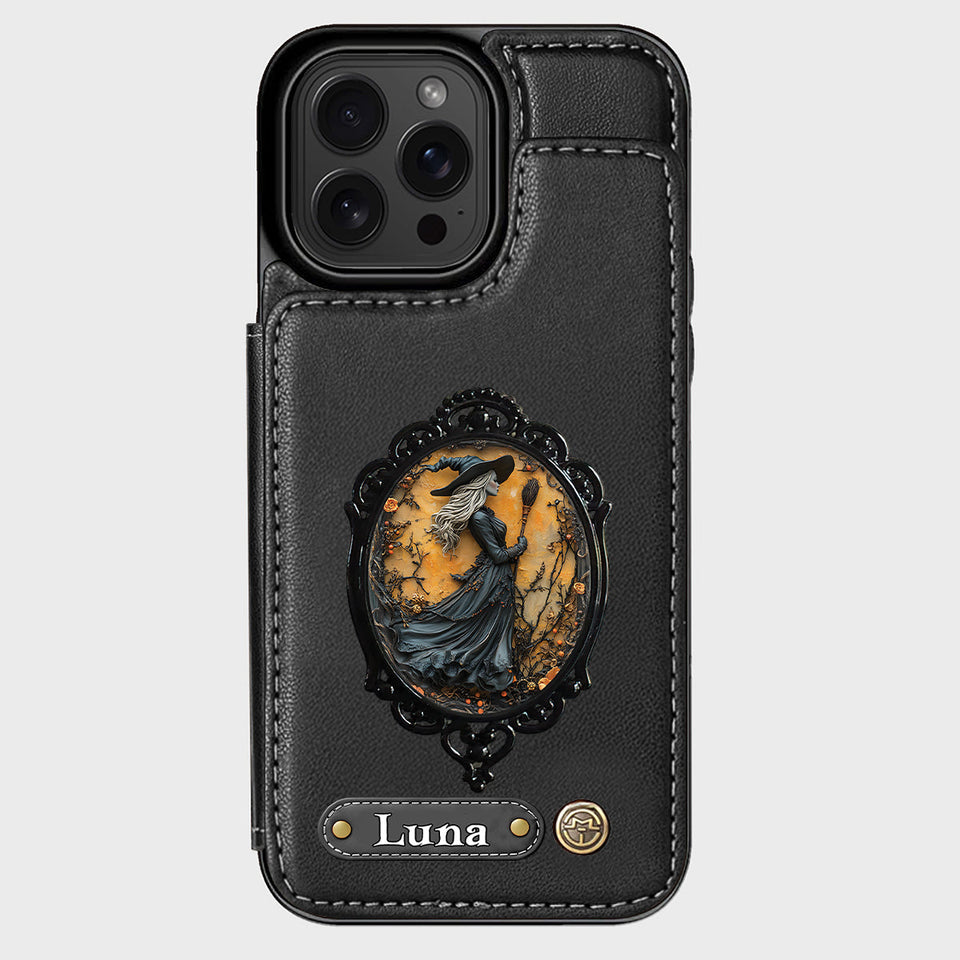 Beautiful Witches - Personalized Witch Wallet Phone Case