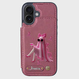 Pink Out - Personalized Breast Cancer Awareness Wallet Phone Case