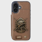 Fishing For Life - Personalized Fishing Wallet Phone Case