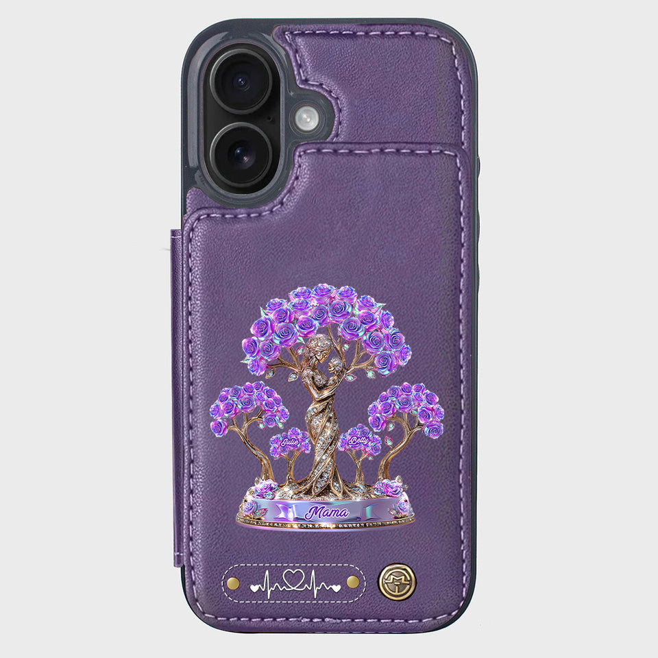 Best Mom Ever - Personalized Mother Wallet Phone Case