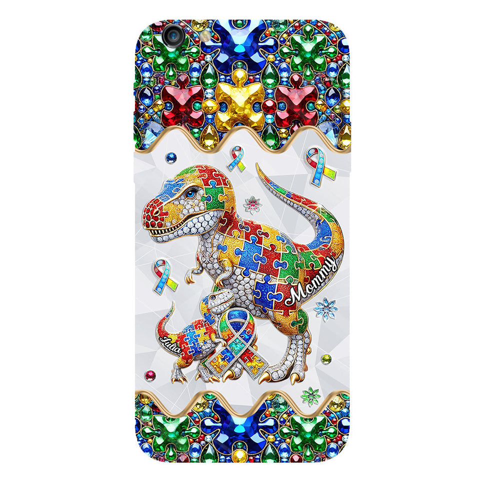 Strong Mama - Personalized Autism Awareness Full Print Phone Case