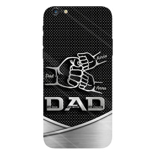 Dad The Man The Myth The Legend First Bump - Christmas Gift for Dad - Personalized Father Full Print Phone Case