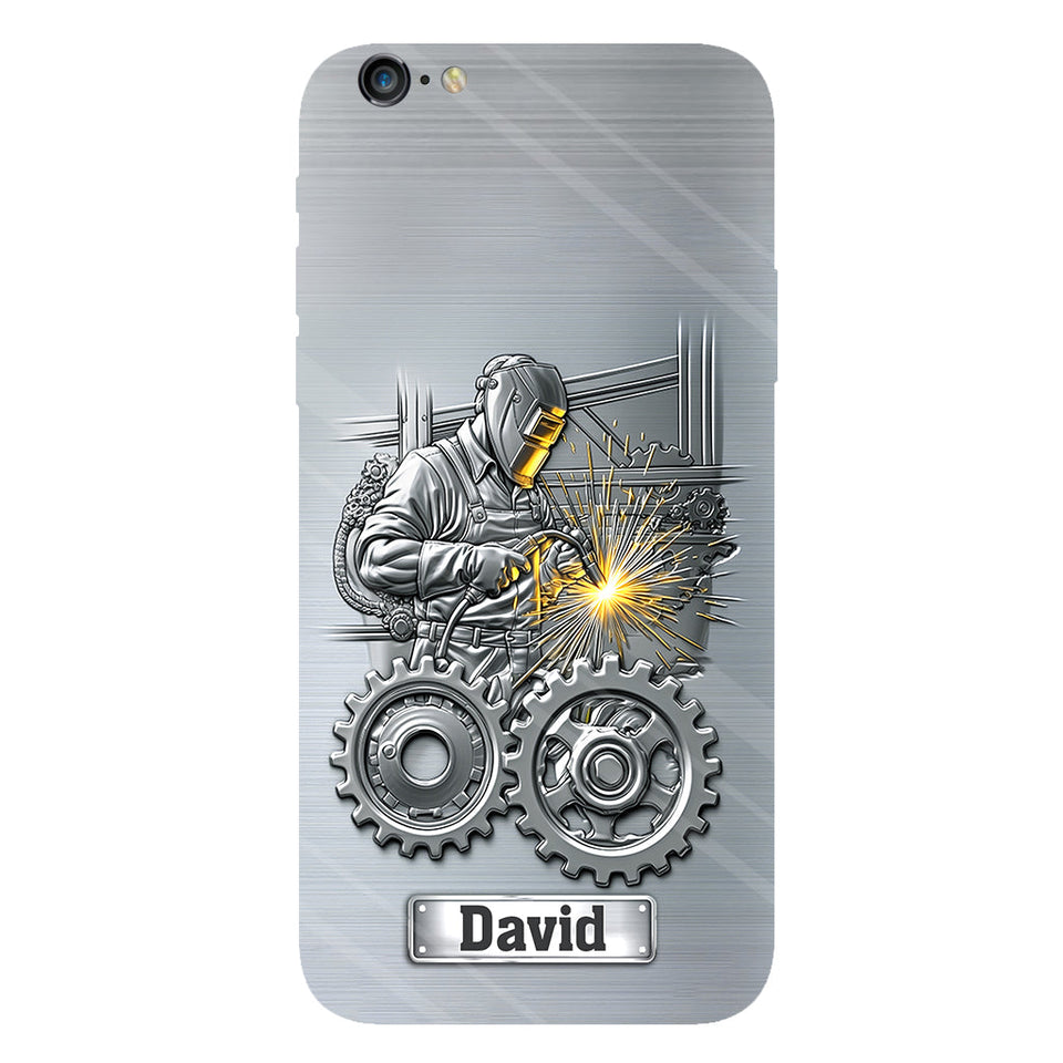 Strong Ones Become Welder - Personalized Welder Full Print Phone Case