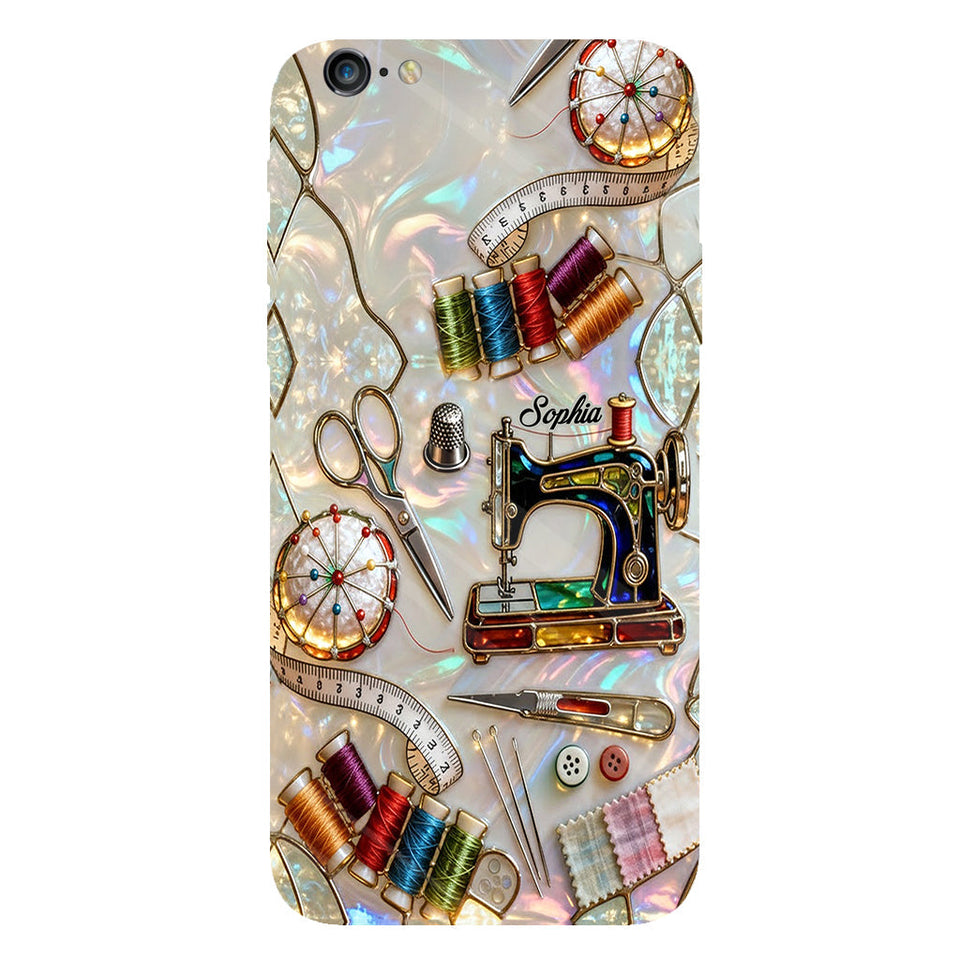 Love Sewing - Personalized Sewing Full Print Phone Case