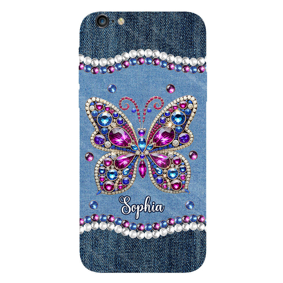Beautiful Butterly - Personalized Butterfly Full Print Phone Case