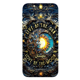 Live By The Sun Love By The Moon - Personalized Hippie Full Print Phone Case