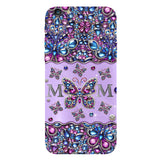 Mom And Children Butterflies - Personalized Mother Full Print Phone Case