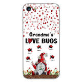 Grandma's Love Bugs - Personalized Grandma Phone Case