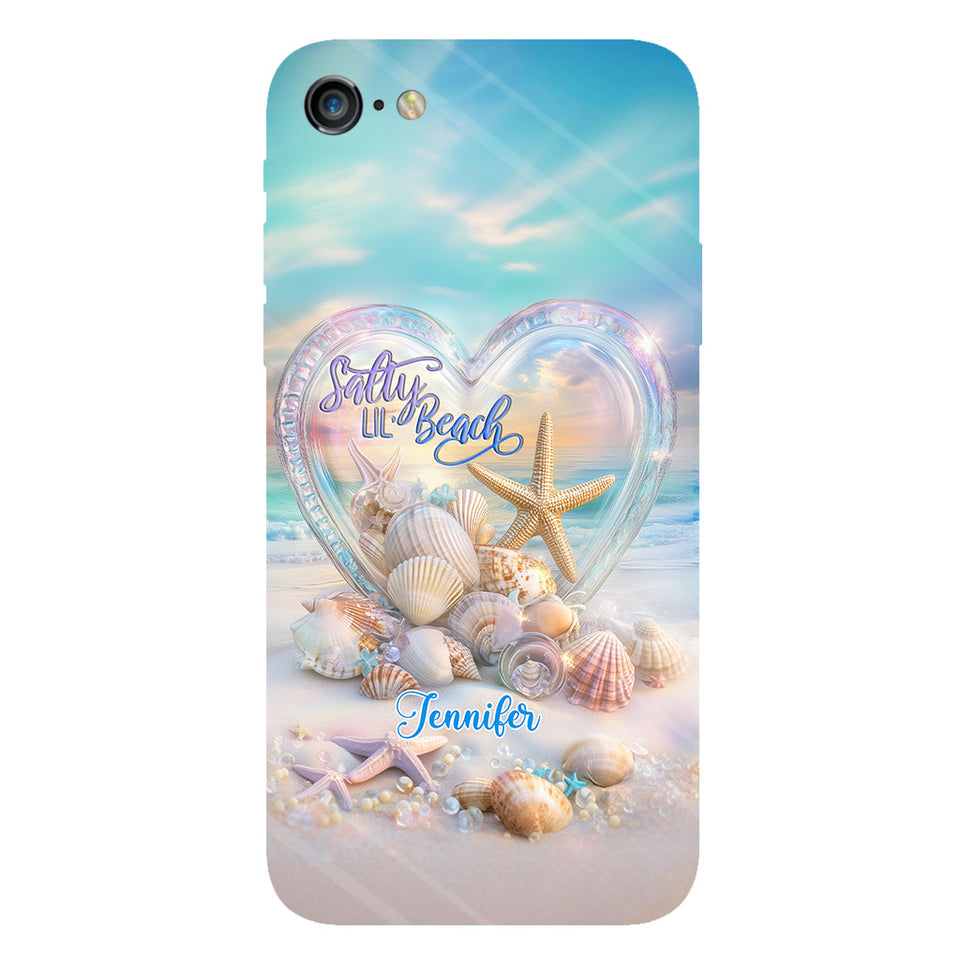 Salty Lil Beach - Personalized Sea Lover Full Print Phone Case