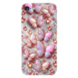 Stunning Butterflies - Personalized Butterfly Full Print Phone Case