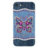 Beautiful Butterly - Personalized Butterfly Full Print Phone Case