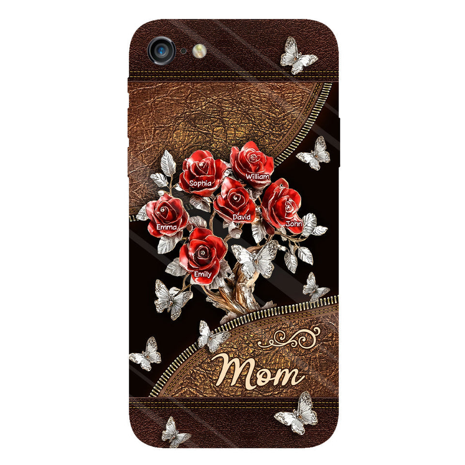 Beautiful Roses Gift For Mom, Grandma,... - Personalized Mother Full Print Phone Case