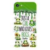 Just A Girl Who Loves Frogs - Personalized Frog Full Print Phone Case