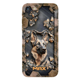 Strong German Shepherd - Personalized Dog Full Print Phone Case