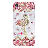 Just A Girl Who Loves Flamingos - Personalized Flamingo Full Print Phone Case