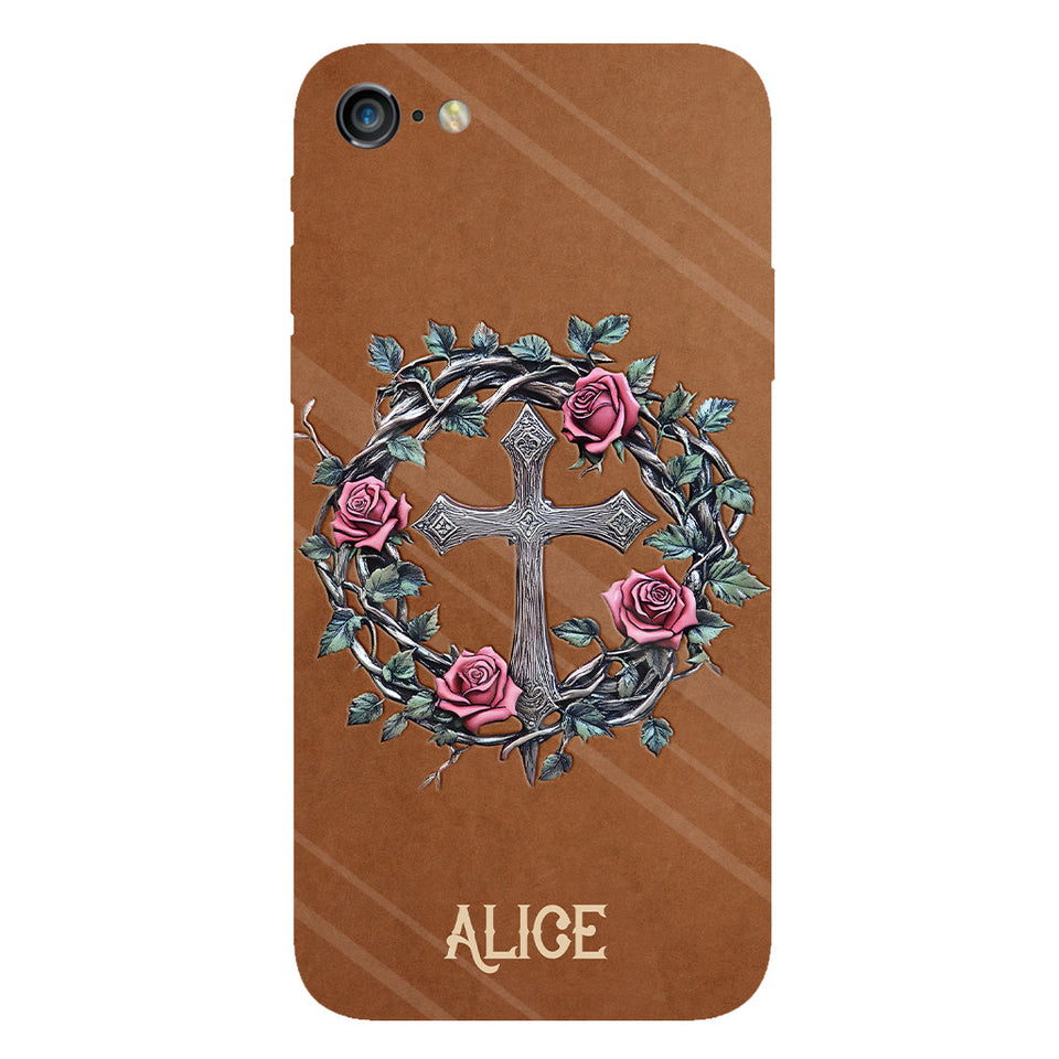 Croire - Coque de téléphone personnalisée avec impression chrétienne intégrale