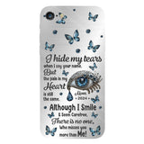 Mes larmes - Coque de téléphone personnalisée en hommage à mes larmes