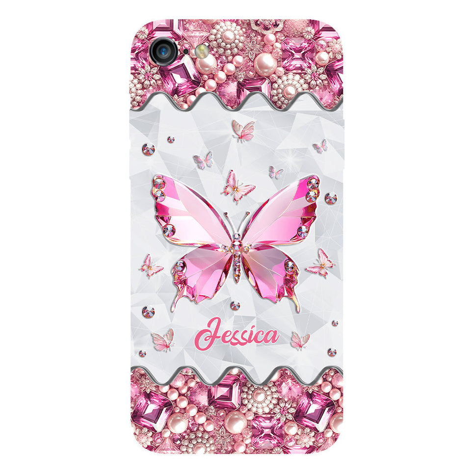 Love Butterfies - Personalized Butterfly Full Print Phone Case