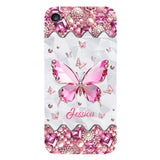Love Butterfies - Personalized Butterfly Full Print Phone Case