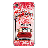 My Valentine Has Paws - Personalized Cat Phone Case