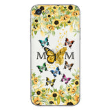We Love You - Personalized Mother Clear Phone Case