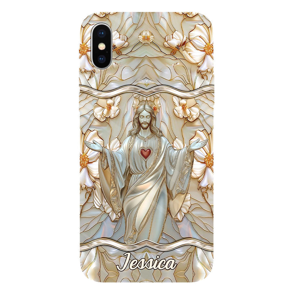 Croire - Coque de téléphone personnalisée avec impression chrétienne intégrale