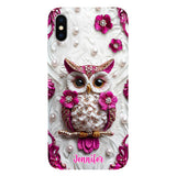 Beautiful Owl - Personalized Owl Full Print Phone Case