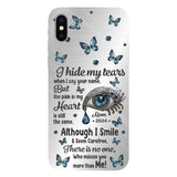 Mes larmes - Coque de téléphone personnalisée en hommage à mes larmes
