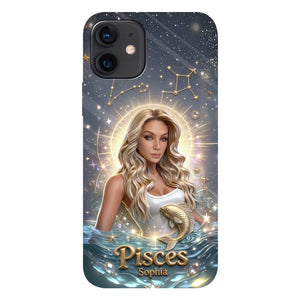 Horoscope Sign, Lucky Charm - Personalized Horoscope Full Print Phone Case