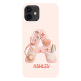 Nurse Alphabet Custom - Personalized Nurse Full Print Phone Case
