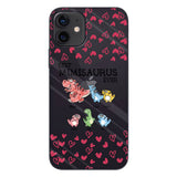 Best Mimisaurus Ever - Gift for grandma, grandpa, dad, mom, aunt, uncle - Personalized Clear Phone Case