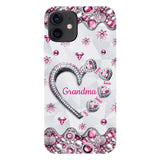 Grandma's Sweethearts Gift For Grandma, Mom,.. - Personalized Grandma Full Print Phone Case