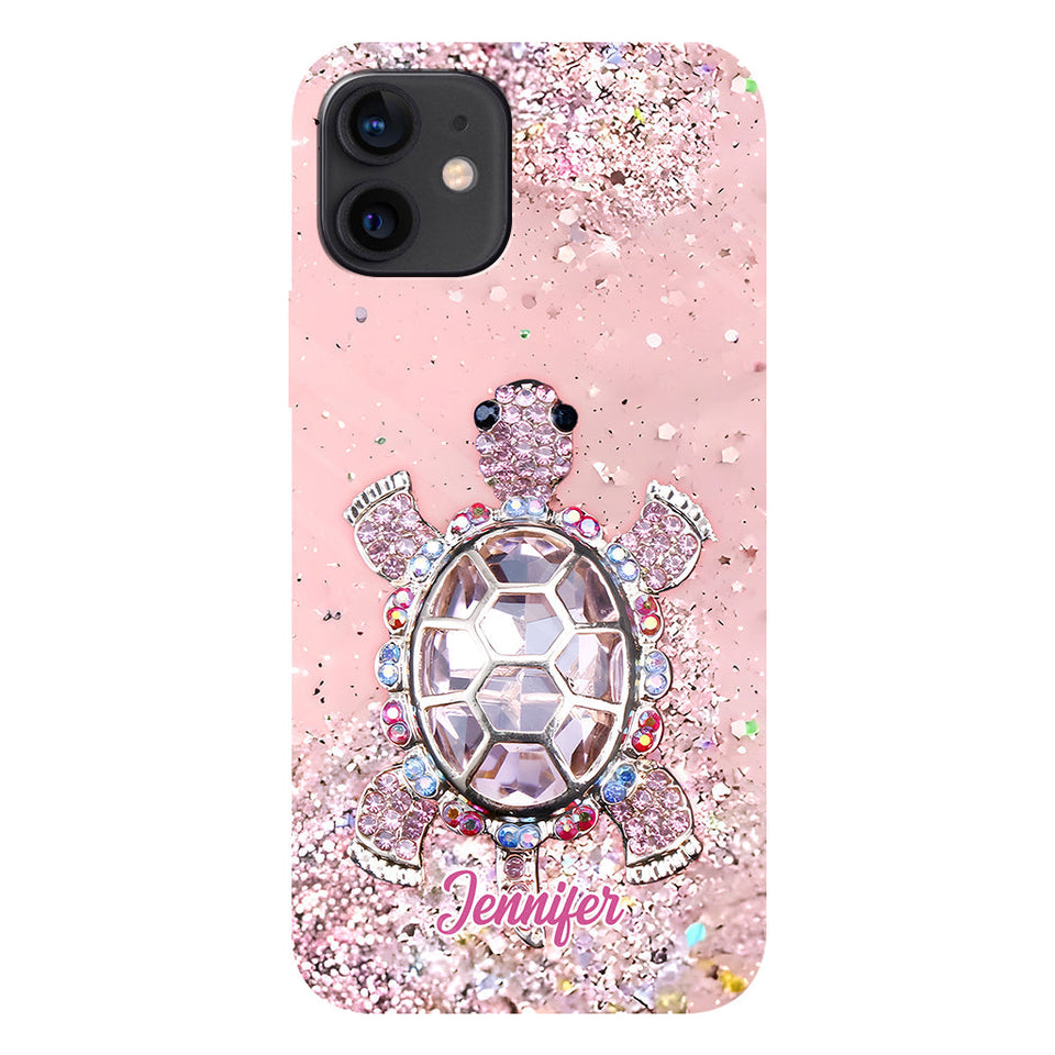Just A Girl Who Loves Turtles - Personalized Turtle Full Print Phone Case