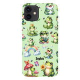 Just A Girl Who Loves Frogs - Personalized Frog Full Print Phone Case