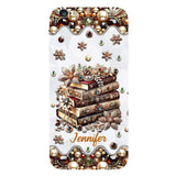 Just A Girl Who Loves Books - Personalized Book Full Print Phone Case