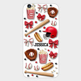 Love Baseball - Personalized Baseball Full Print Phone Case