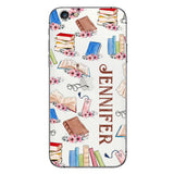 Just A Girl Who Loves Books - Personalized Book Clear Phone Case