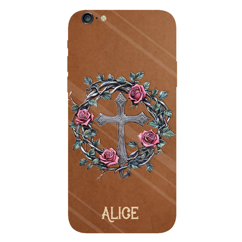 Croire - Coque de téléphone personnalisée avec impression chrétienne intégrale