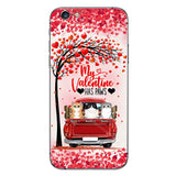 My Valentine Has Paws - Personalized Cat Phone Case