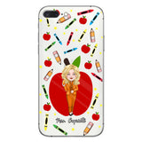 Thank You Teacher - Personalized Teacher Clear Phone Case