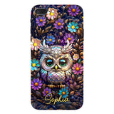Cute Owl - Personalized Owl Full Print Phone Case