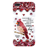 Those We Love Don't Go Away - Personalized Memorial Full Print Phone Case