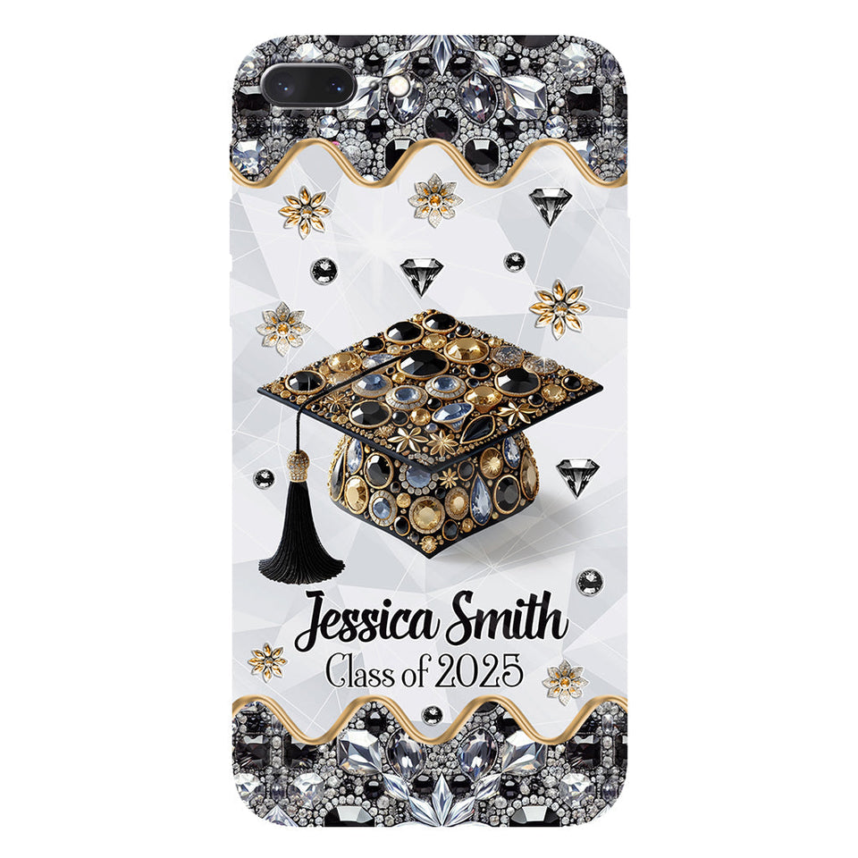 Congrats Grand Class Of 2025 - Personalized Graduation Full Print Phone Case
