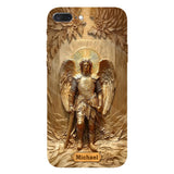 Archangel Michael - Personalized Christian Full Print Phone Case