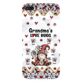 Grandma's Love Bugs - Personalized Grandma Full Print Phone Case